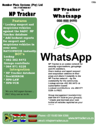 NP Tracker on Whatsapp - Beta